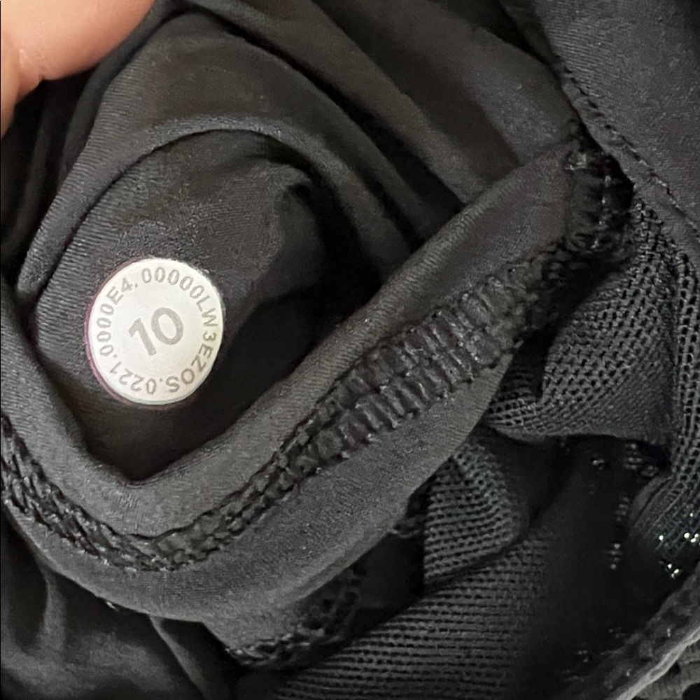 Lululemon black sheer mesh zip jacket - Picture 11 of 11